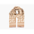 MANZINI Double Sided Scarf 17 Camel