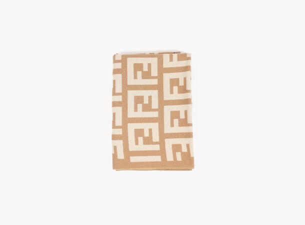 MANZINI Double Sided Scarf 17 Camel 