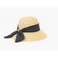 MANZINI Sommerhatt med Sl&#248;yfe 09 Black