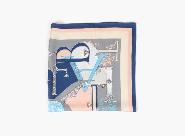 MONTECRISTO 100 % silk twill 65 x 65 79 Navy 