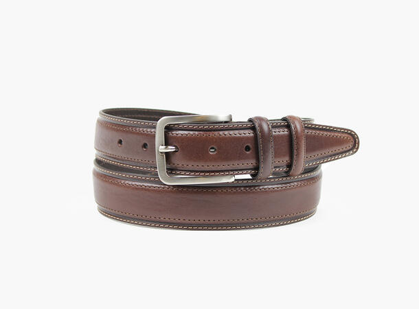 MONTECRISTO 100% leatherbelt 3,5 cm 100 cm 