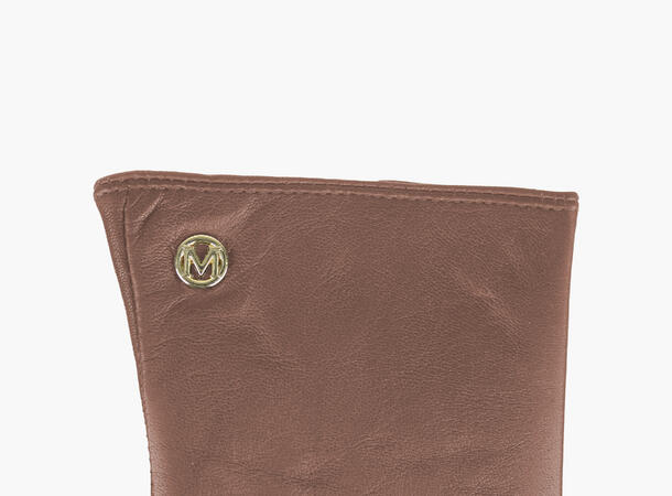 MONTECRISTO Celine Skinnhanske med M 17 Cognac 7 