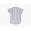 MONTECRISTO Linen T-Shirt Stripes 79 Navy 40