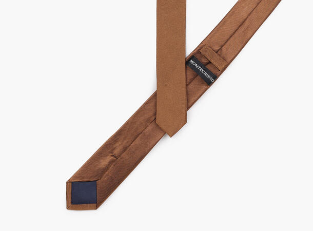 MONTECRISTO Smalt Ensfarget Slips 5 cm Brun 19 