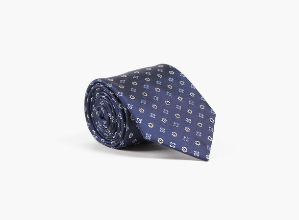 Montecristo woven tie 7,6 cm Lys blå 71 
