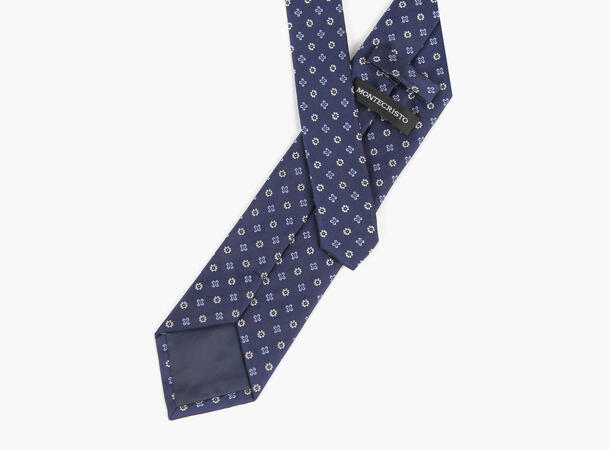 Montecristo woven tie 7,6 cm Lys blå 71 