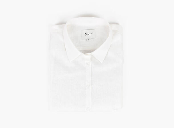 NOHR Bella Classic Linen Shirt S 