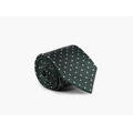 NOHR Carlos Polkadot Silk Tie Oliven grønn 89