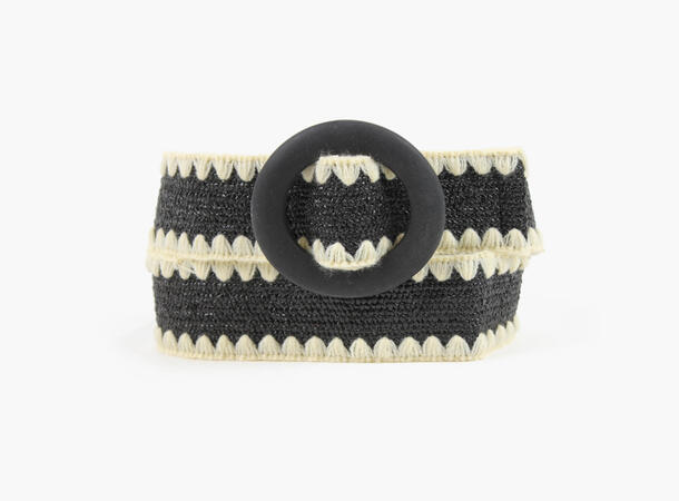 NOHR Frederikke Elastisk Midjebelte Sort 09 