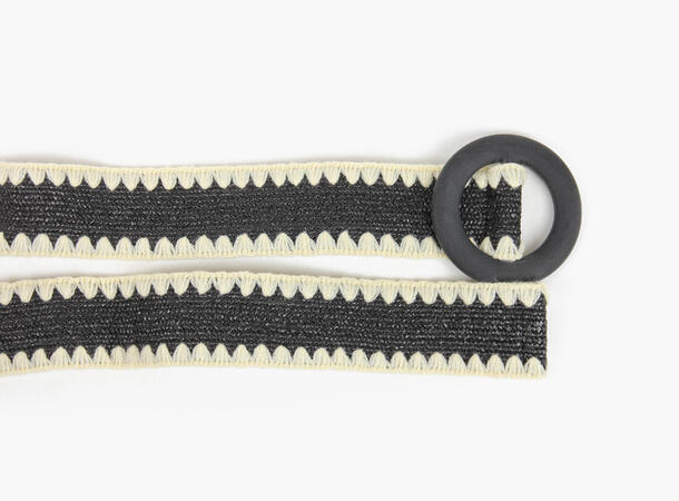 NOHR Frederikke Elastisk Midjebelte Sort 09 