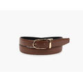 NOHR Hedvig Reversibelt Belte i Skinn Sort 09 85 cm