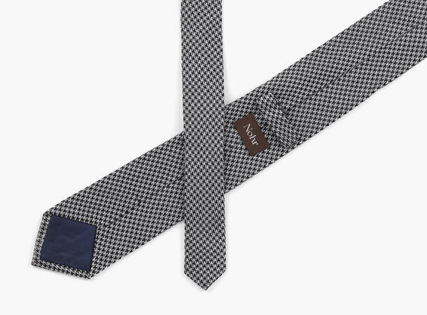 NOHR Lars Tie 7,6 cm Hvit 01 