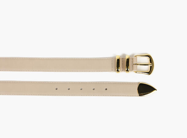 NOHR Noella Skinnbelte med Gullspenne 90 cm 