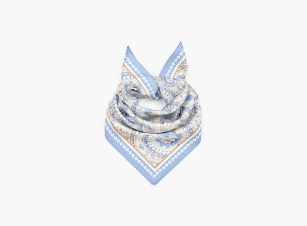 NOHR Pippa Silkeskjerf 55 x 55 cm Blå 72 