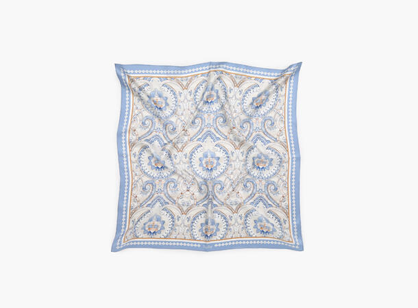 NOHR Pippa Silkeskjerf 55 x 55 cm Blå 72 
