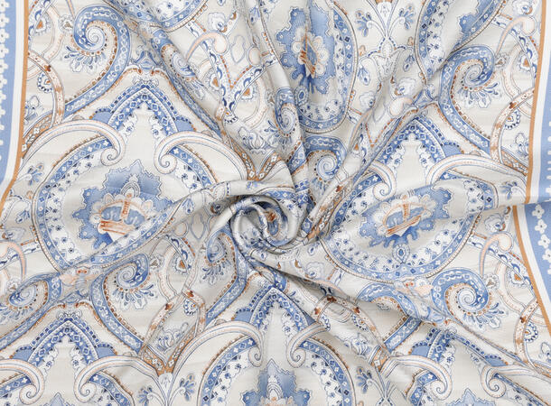 NOHR Pippa Silkeskjerf 55 x 55 cm Blå 72 