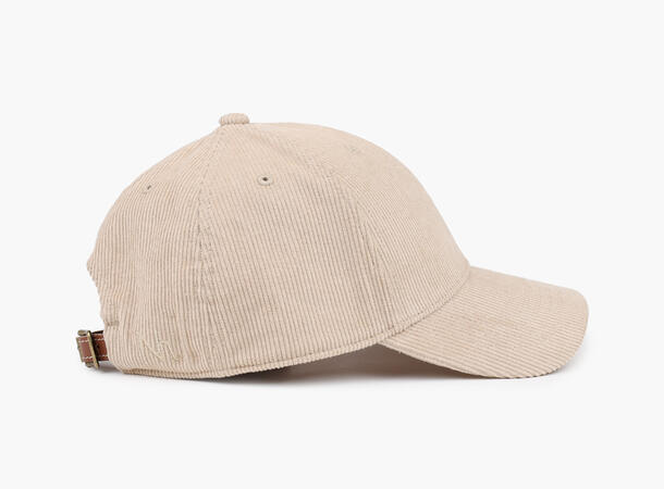 NOHR Signatur Caps i Kordfløyel Beige 15 S/M 