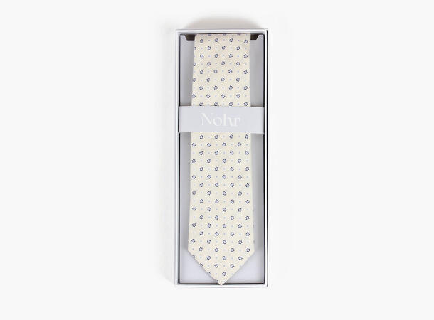 NOHR Silkeslips Henry Offwhite Mønster 11 Offwhite 