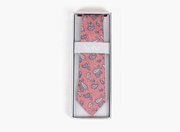 NOHR Silkeslips Lee Rød Pailsey 45 Red 