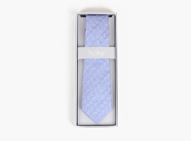 NOHR Silkeslips Nick Lyseblå Pailsey 71 Light blue 