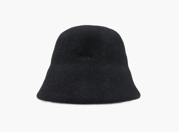 NOHR Synne Wool Bucket Hat 09 Black 