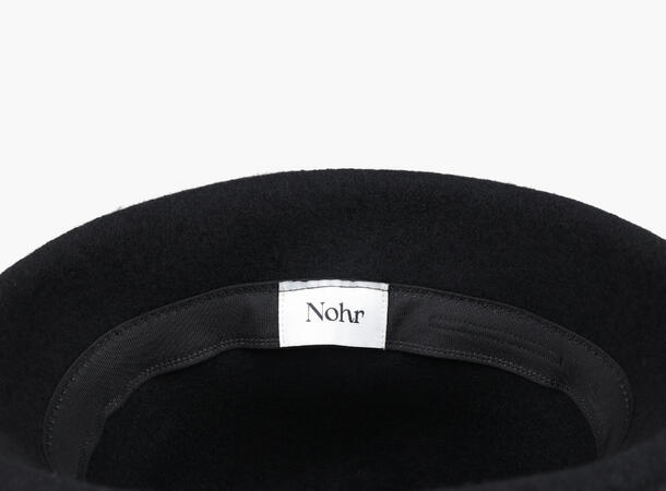 NOHR Synne Wool Bucket Hat 09 Black 