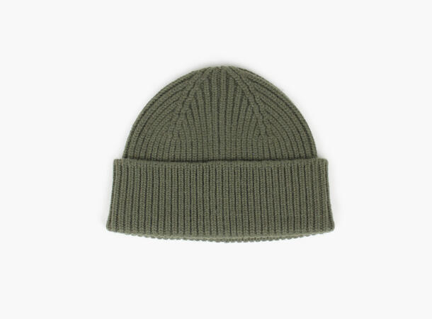 NOHR Thomas Wool Cashmere Beanie Oliven grønn 89 