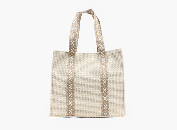 NOHR Tiril Canvas Veske Sand 13 