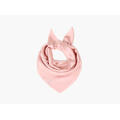 MANZINI Ensfarget Skjerf 70 x 70 cm Lys Rosa 51