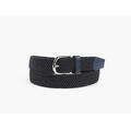 MANZINI Ensfarget Strikkbelte 79 Navy