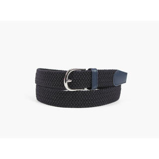 MANZINI Ensfarget Strikkbelte 79 Navy