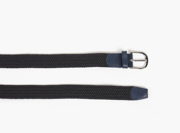 MANZINI Ensfarget Strikkbelte 79 Navy 