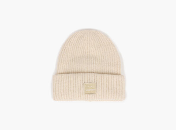 MANZINI Klassisk Lue i Rib Offwhite 11 