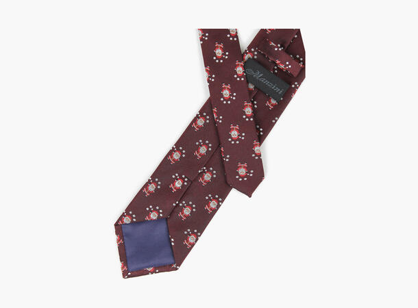 MANZINI Nicolas Juleslips med Nisse 49 Burgundy 