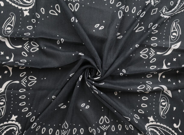 MANZINI Skjerf 90 x 90 cm Kullgrå 08 