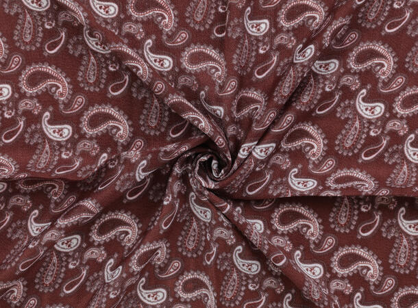 MANZINI Skjerf Herringbone  70 x70 cm Mørk brun 19 