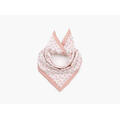 MANZINI Skjerf med Daisy Print 65x65 cm Lys Rosa 51