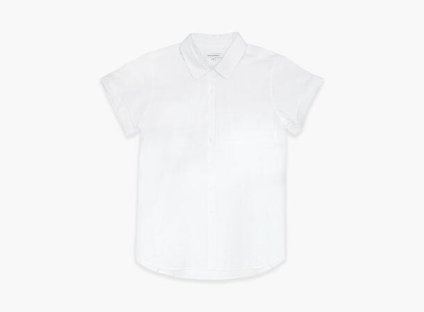 MONTECRISTO Linen S/S Shirt 01 White 46 