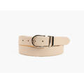 MONTECRISTO Skinnbelte med Gullspenne 13 Sand 90 cm
