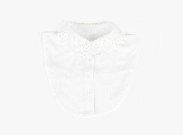 Manzini basic shirtcollar w/lace 01 White 