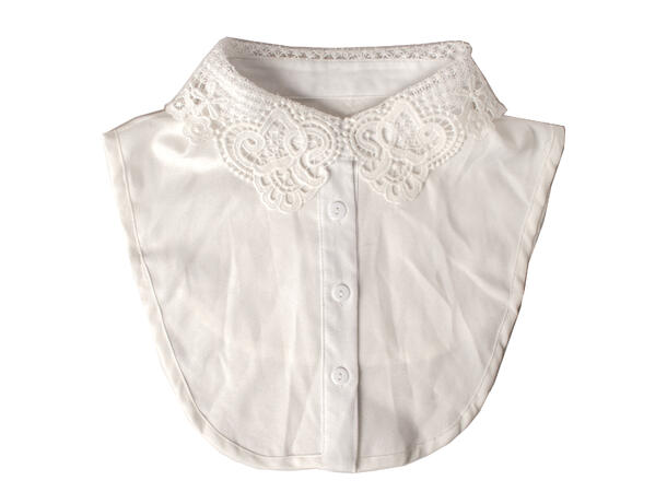 Manzini basic shirtcollar w/lace 01 White 