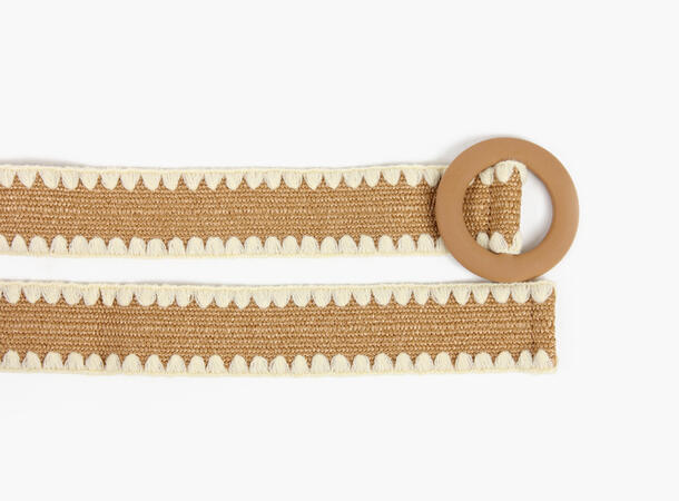 NOHR Frederikke Elastisk Midjebelte Beige 15 