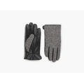 NOHR Glenn Herringbone Skinnhansker Sort 09 8,5