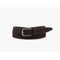 NOHR Jenny Silver Suede Leather Belt Mørk brun 19 85 cm