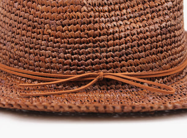 NOHR Lillian Panamahatt i Raffia Brun 19 