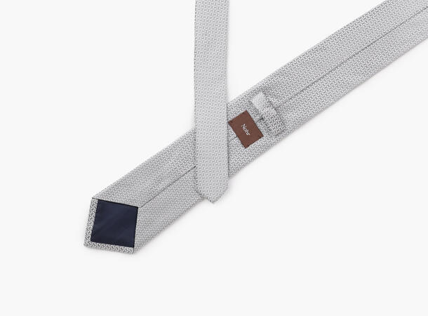NOHR Odd Silk Tie Grå 05 