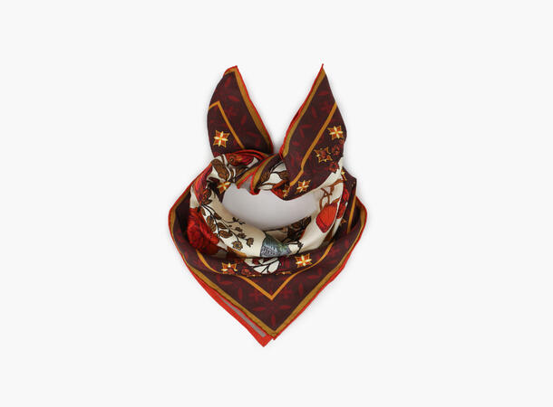NOHR Ronja Silk Scarf Burgund 49 