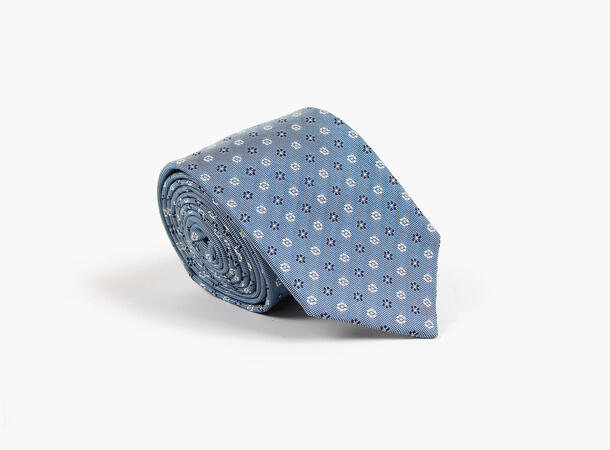 NOHR Silkeslips Henry Navy Småmønstret 79 Navy 