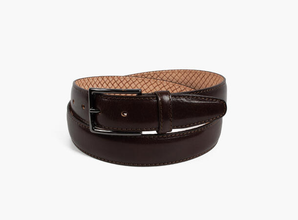 NOHR Simon Skinnbelte 3,5 cm 19 Brown 95 cm 