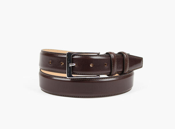 NOHR Simon Skinnbelte 3,5 cm 19 Brown 95 cm 